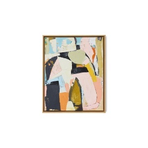 Tablou multicolor din lemn 45x53 cm Colour Compliment HKliving