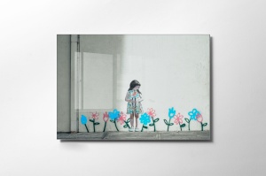 Tablou multicolor din stica 70x100 cm 1915 The Home Collection