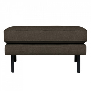 Taburet pentru picioare gri/maro din textil 54x84 cm Rodeo Woood
