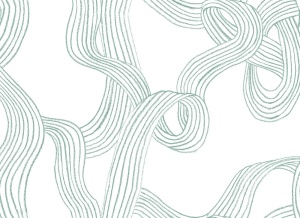 Tapet verde menta din hartie Stripes Repetable Rebel Walls