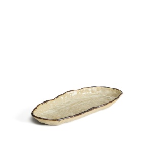 Tava maro din ceramica 13x32 cm Abela Kave Home
