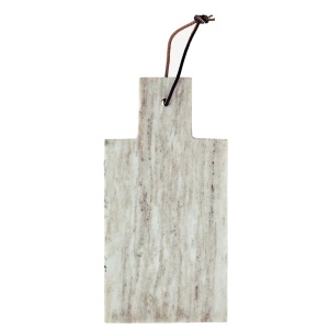 Tocator dreptunghiular bej din marmura 15x30 cm Thea Madam Stoltz