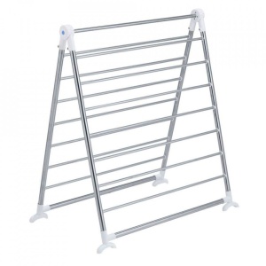 Uscator rufe argintiu/alb din metal Overbath Profi Wenko