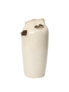 Vaza alb antic din ceramica 27 cm Tereo Ferm Living