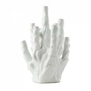 Vaza alba din ceramica 35 cm Ten Tulips Pols Potten
