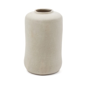 Vaza decorativa alba din hartie 55 cm Serina Kave Home