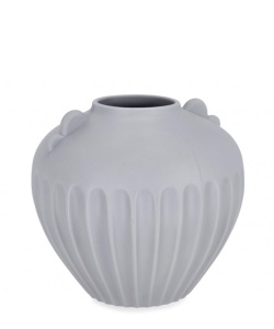 Vaza decorativa albastru deschis din ceramica 24 cm Juzo Bizzotto