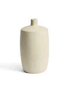 Vaza decorativa bej din hartie 39 cm Mireni Kave Home