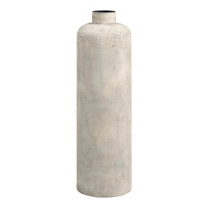 Vaza decorativa bej din metal 79 cm Hou House Nordic