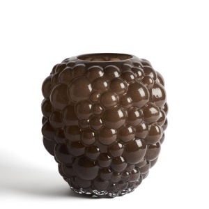 Vaza maro din sticla 30 cm Mure Kave Home