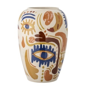 Vaza multicolora din ceramica 32 cm Horus Bloomingville