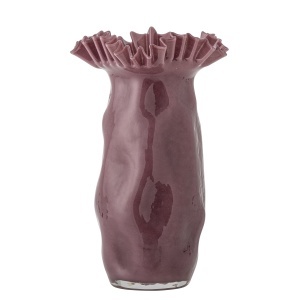 Vaza portocalie din sticla 33 cm Sima Bloomingville