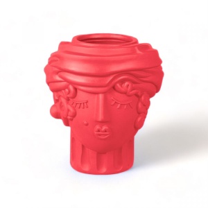 Vaza roz din ceramica 32 cm Women Seletti
