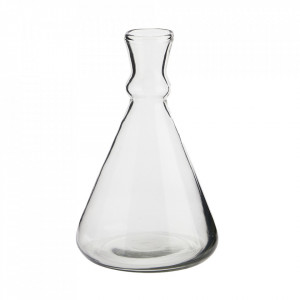 Vaza transparenta din sticla 20 cm Etua Madam Stoltz