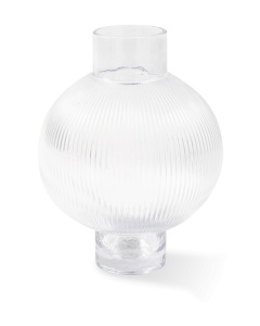 Vaza transparenta din sticla 30 cm Hot Air Balloon Pols Potten