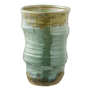 Vaza verde din ceramica 35 cm Maris House Nordic