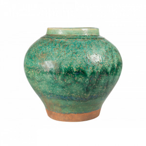 Vaza verde din ceramica Bahia Versmissen