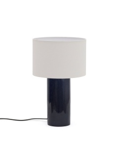 Veioza albastra din ceramica 54 cm Toneric Kave Home