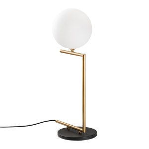 Veioza aurie din metal 64 cm Luminar The Home Collection