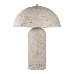 Veioza gri din hartie 50 cm Astley House Nordic
