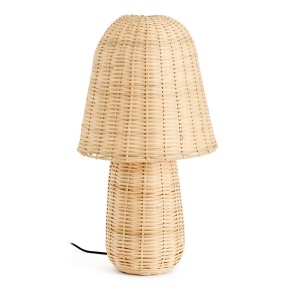 Veioza maro din ratan 65 cm Neuda Kave Home