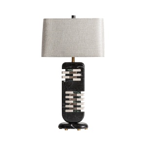 Veioza multicolora din marmura 76 cm Tim Vical Home