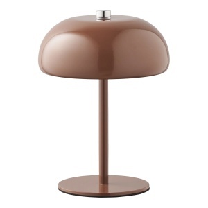 Veioza rosu bordo din metal 18 cm Margate House Nordic