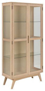 Vitrina maro din lemn 192 cm Marte Three Actona Company
