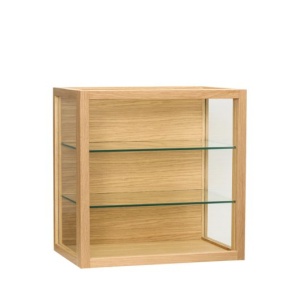 Vitrina maro din lemn 40 cm Poetic Hubsch