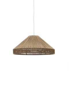 Abajur maro din fibre naturale Pontos Kave Home