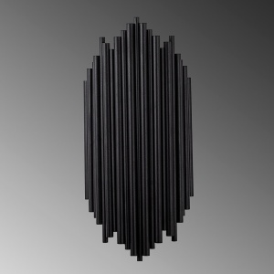 Aplica din metal negru Kara The Home Collection