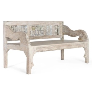 Banca multicolora din lemn 180 cm Alisa Giner y Colomer