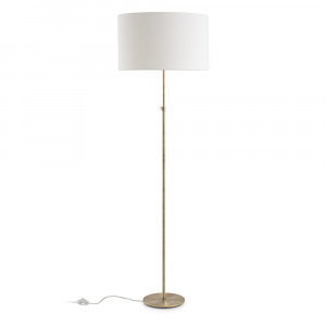 Baza pentru lampadar extensibil auriu din metal 120/142 cm Lattes Thai Natura