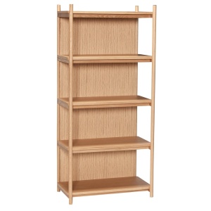 Biblioteca maro din lemn 162 cm Heritage Large Hubsch