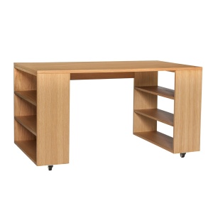 Birou maro din lemn 80x140 cm Utility Hubsch