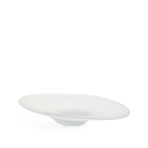 Bol decorativ alb din sticla 22x35 cm Vionze Kave Home