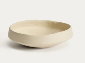 Bol decorativ bej din hartie 29 cm Mireni Kave Home