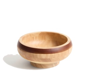 Bol decorativ maro din lemn 16 cm Milvara Kave Home
