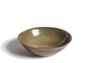 Bol verde muschi din ceramica 27 cm Aderno Kave Home