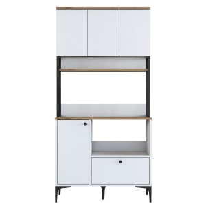 Bufet alb/maro 184 cm Enzo The Home Collection