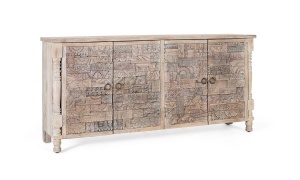 Bufet inferior maro din lemn 180 cm Origin Giner y Colomer