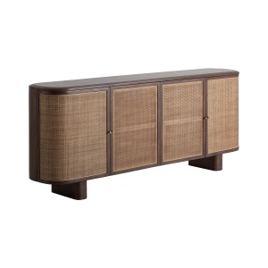 Bufet inferior maro din lemn 210 cm Gondorf Vical Home