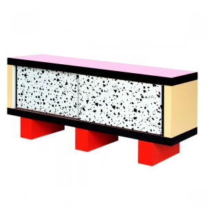 Bufet inferior multicolor din lemn 144 cm Superfurniture Terrazzo Seletti