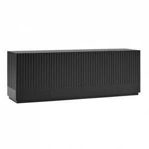 Bufet inferior negru/gri carbune 198 cm Doric Teulat