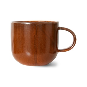 Cana maro din ceramica 320 ml Chef HKliving