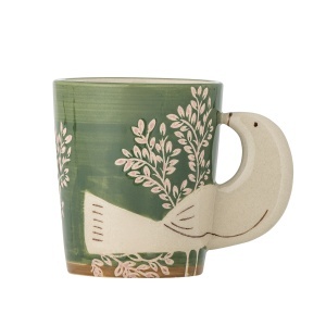 Cana verde din ceramica 260 ml Hezha Bloomingville