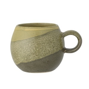 Cana verde/maro din ceramica 275 ml Paula Bloomingville