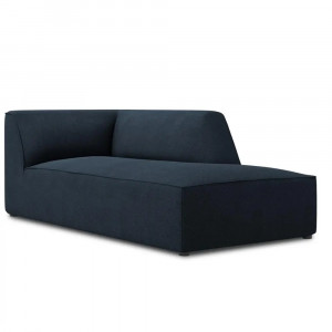 Canapea modulara albastru navy din textil pentru 2 persoane Ruby Two Right Micadoni