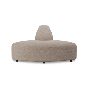 Canapea modulara bej din textil 94 cm Jax Sneak Element Angle HKliving