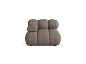 Canapea modulara maro cappuccino din textil pentru 1 persoana Bellis Left Liberty Micadoni